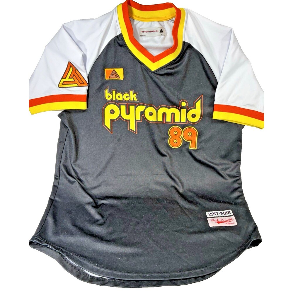 Black Pyramid Los Angeles Baseball Style Jersey #89 Size XL 2017-2018